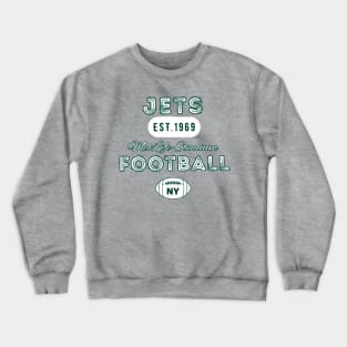 New York Football Jets Vintage Style Crewneck Sweatshirt